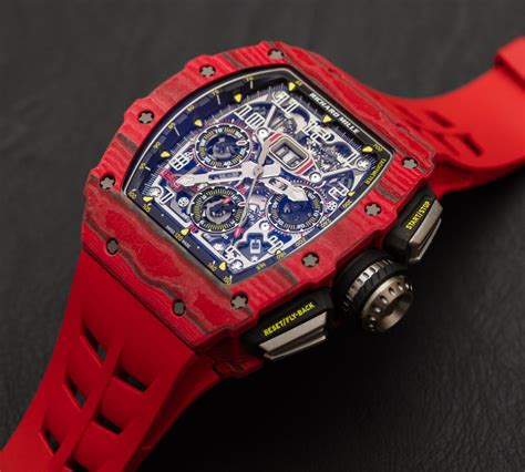 richard mille flyback red quarz tpt - rm 11-03|richard mille 11 03 price.